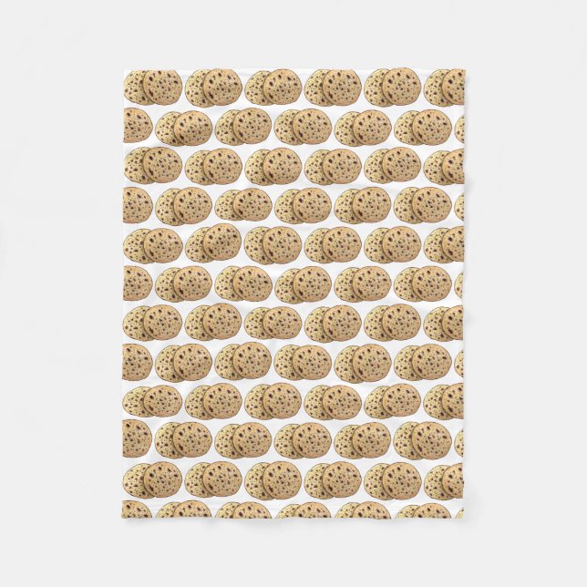 Garlic Naan Baked Indian Flatbread Cuisine Food Fleece Blanket (Front)