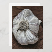 Garlic photo (Front/Back)