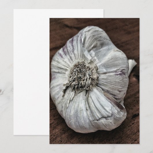 Garlic photo (Front/Back)