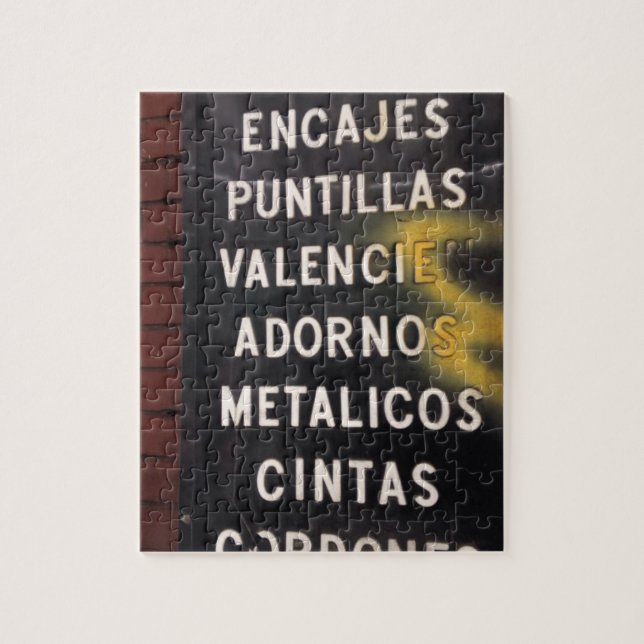 Garment District Graffiti Photograph New York City Jigsaw Puzzle (Vertical)