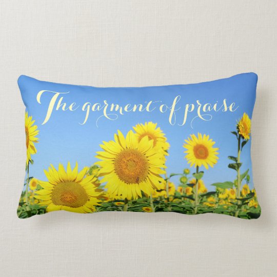 Garment of Praise Isaiah 61:3 Bible Verse Pillow | Zazzle.com