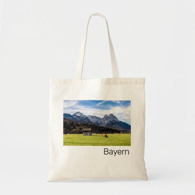 Garmisch Partenkirchen Alps Bavaria Germany Tote Bag (Front)