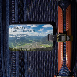 Garmisch-Partenkirchen Bavaria Alps Panorama Gift Luggage Tag
