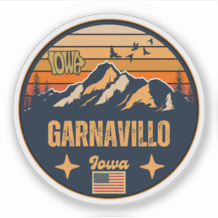 Garnavillo, Iowa Ia, United States Sticker