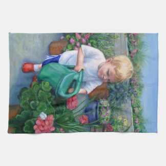 Garnen Watering Fun-- KitchenTowel Towel