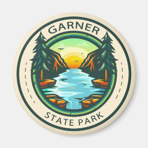 Garner State Park Texas Badge Magnet