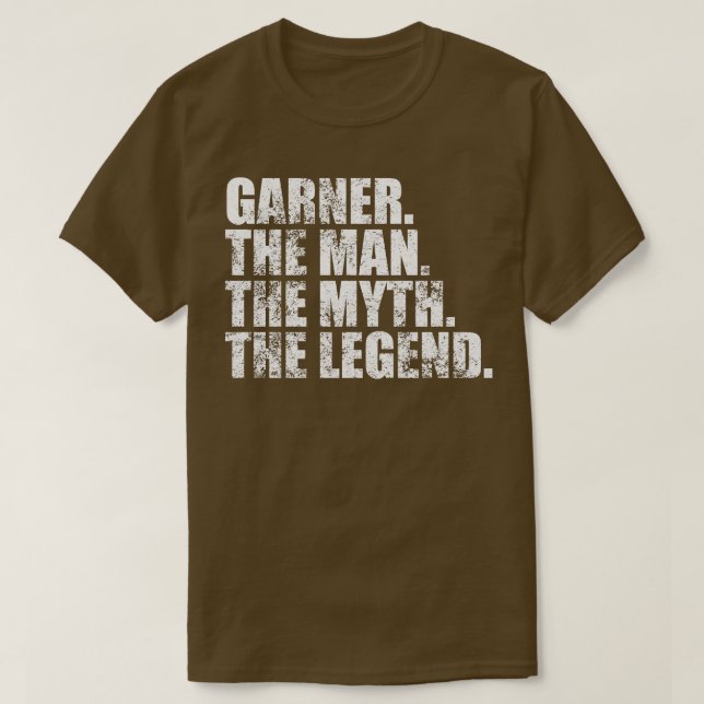 GarnerGarner Family name Garner last Name Garner S T-Shirt (Design Front)