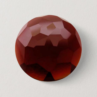 Garnet 01, January, Birthstone Button