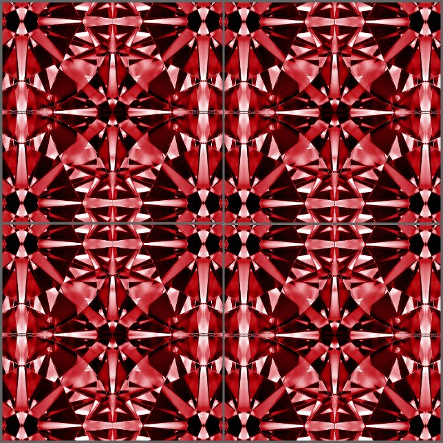 Garnet Gemstone Ceramic Tile (Creator Uploaded)