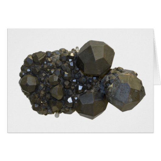 Garnet in Natural Form Cards (Front Horizontal)