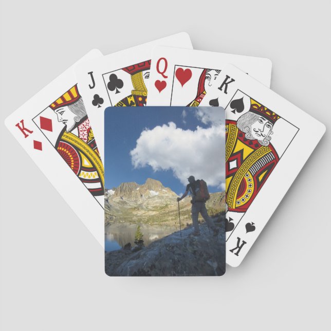 Garnet Lake and Banner Peak 2 - John Muir Trail Poker Cards (Back)