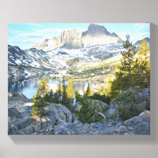 Garnet Lake Eastern Sierra Canvas Photo Tile