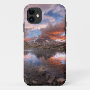 Garnet Lake Sunset On Banner Peak  John Muir Trail iPhone 11 Case