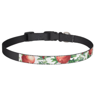 Garnet pattern pet collar