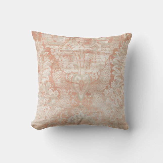 Garnet Weft Throw Pillow (Front)