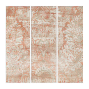 Garnet Weft Triptych