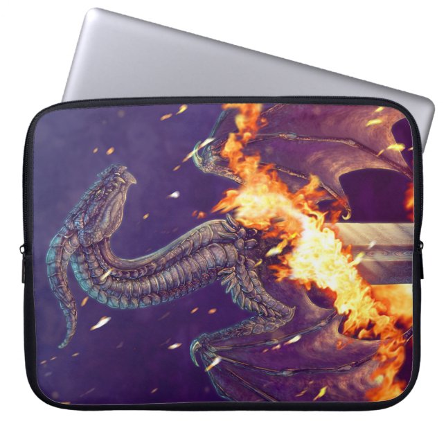 Garon Whited Firebrand Laptop Sleeve (Front)