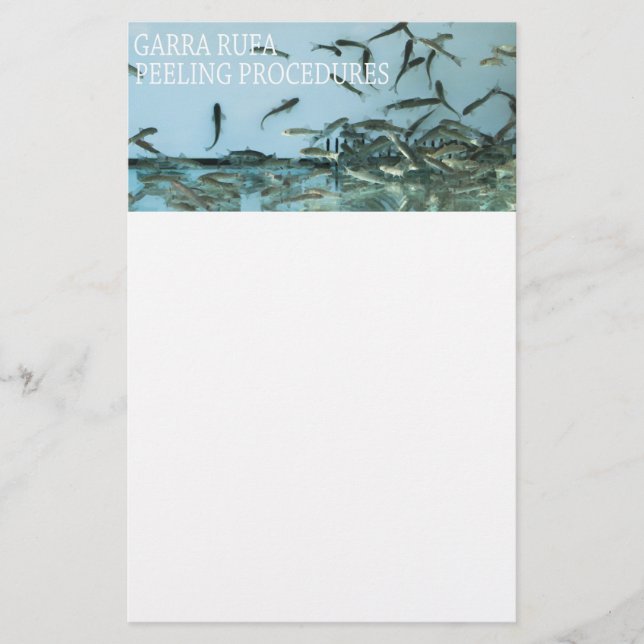 Garra rufa peeling flyer (Front)