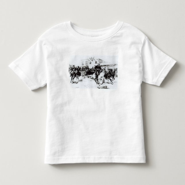Garret brings in Billy the Kid, 1880 Toddler T-shirt (Front)
