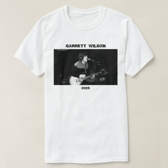 Garrett Wilson On Stage 2025 T-Shirt (Design Front)