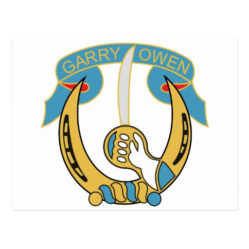 Garry Owen - 7th Cavalry Postcard | Zazzle