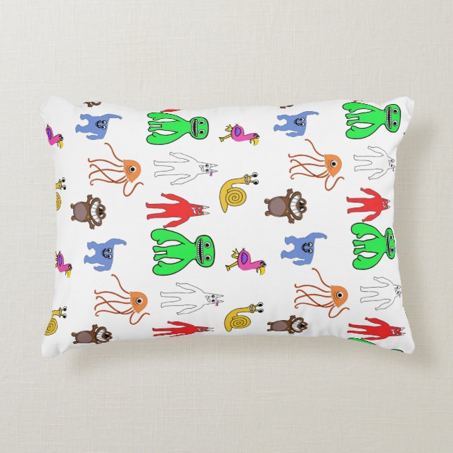 Garten Characters Anime Accent Pillow (Front)
