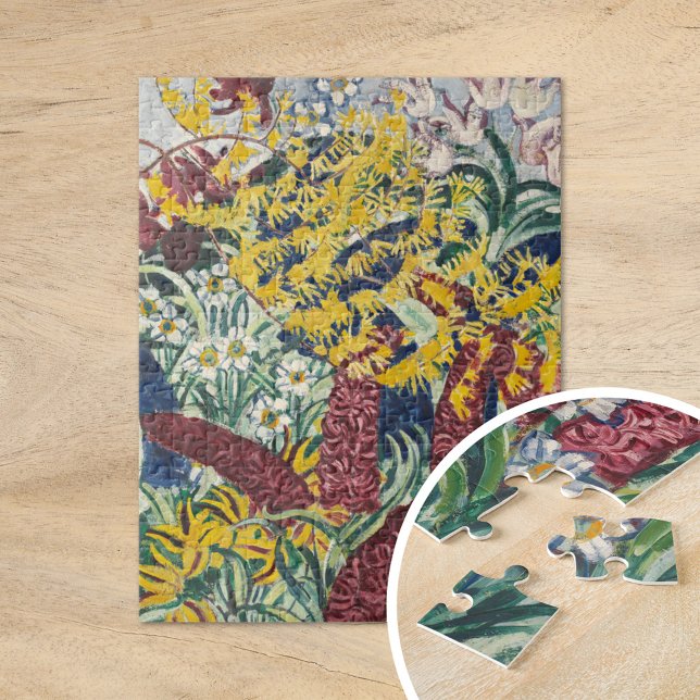 Gartenblumen | August Babberger Jigsaw Puzzle (Creator Uploaded)