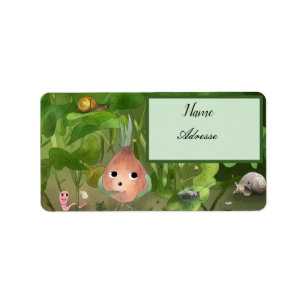 Gartenfreund adressaufkleber label
