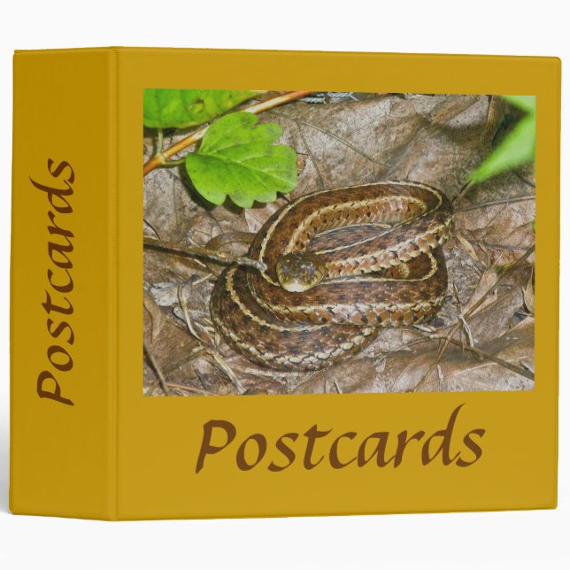 Garter Snake Binder (Front/Spine)