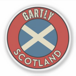 Gartly, Scotland Sticker