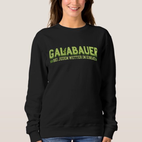 Grtner Galabau Galabauer Florist Mens Outfit  Id Sweatshirt