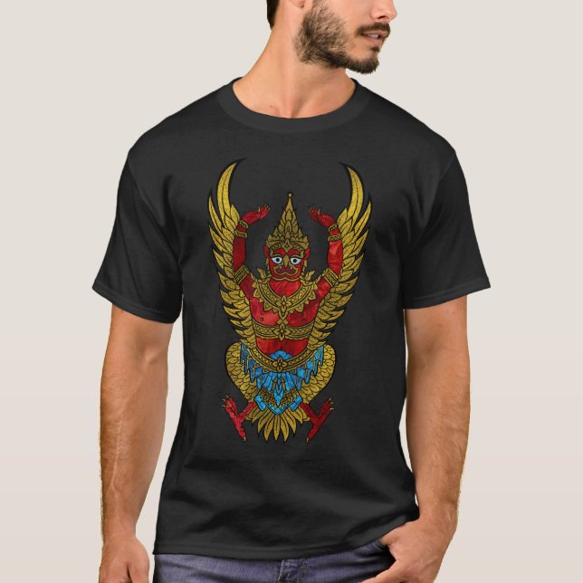 Garuda - bird of Vishnu T-Shirt (Front)
