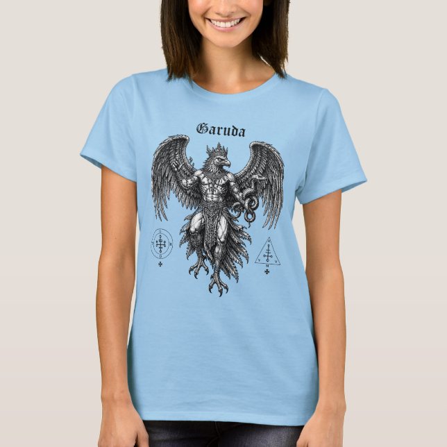 Garuda The Humanoid Eagle T-Shirt (Front)