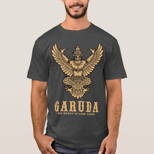 Garuda The Mount Of Lord Vishnu T_Shirt