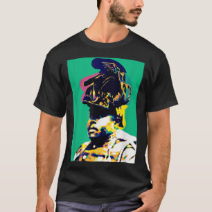 Garvey Pan African Pop Art Marcus Black History St T-Shirt