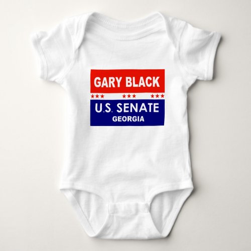 Gary Black US Senate Georgia Baby Bodysuit