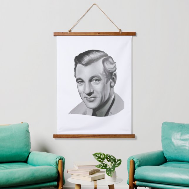 Gary Cooper Hanging Tapestry (Living Room)