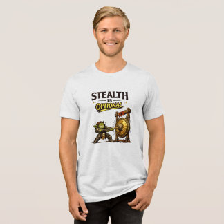 Gary Grizzlefang Stealth is optional Tri-Blend Shirt