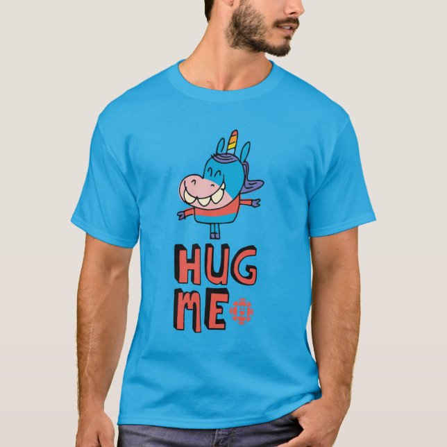 Gary Hug Me Adult T-Shirt (Front)