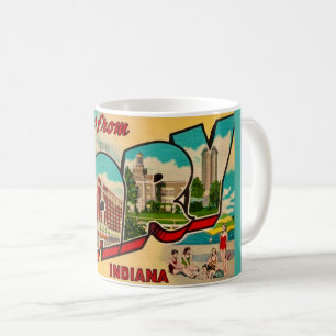 Gary Indiana Greeting Coffee Mug