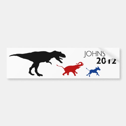 Gary Johnson 2012 Bumper Sticker