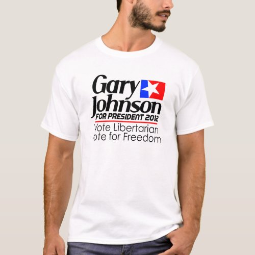 Gary Johnson 2012 shirt