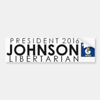 Gary Johnson for President 2016 Bumper Sticker
