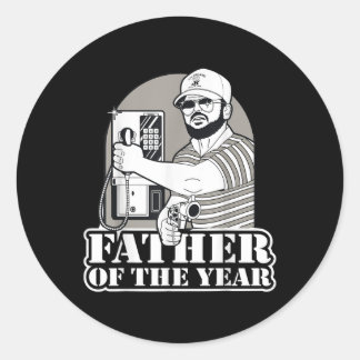 Gary Plauche Shirt Father Of The Year Gary Plauche Classic Round Sticker