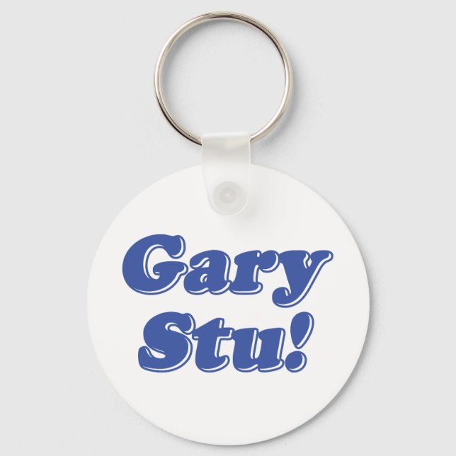 Gary Stu! Keychain (Front)