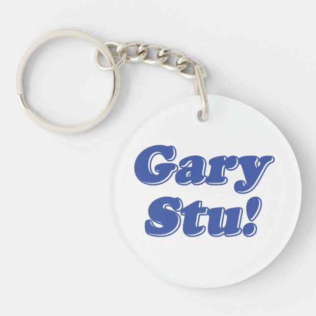 Gary Stu! Keychain (Front)