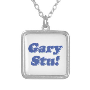 Gary Stu! Silver Plated Necklace