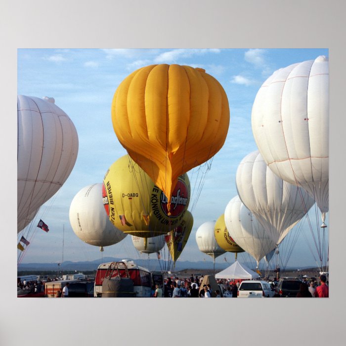 Gas Balloon Race/GBTAC01 Print