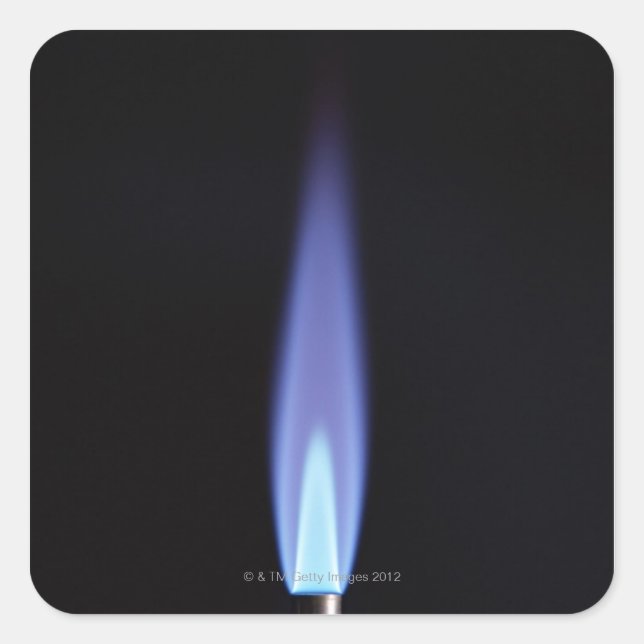 Gas Burner Square Sticker (Front)