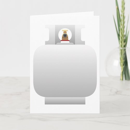 Gas Cylinder Greeting Cards